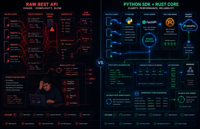 PawaPay REST API vs Python SDK: Fastest Production Path Compared
