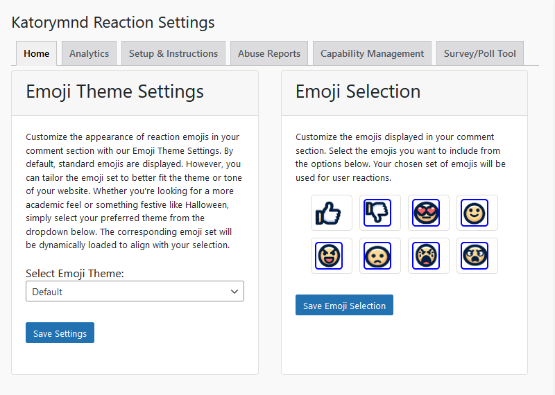 Katorymnd Reaction Process - WordPress Plugin