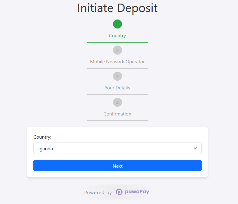 Mobile Money Deposit